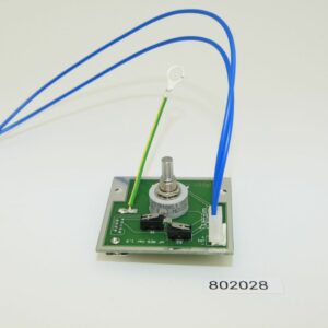 This photo shows a tuning motor circuit board